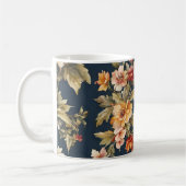 Italienisch Exquisite Schönes Blumenmuster Kaffeetasse (Links)