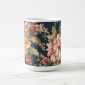 Italienisch Exquisite Schönes Blumenmuster Kaffeetasse (Mittel)