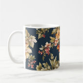 Italienisch Exquisite Schönes Blumenmuster Kaffeetasse (Links)