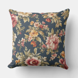 Italienisch Exquisite Schönes Blumenmuster Kissen