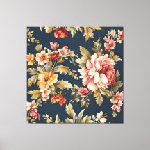 Italienisch Exquisite Schönes Blumenmuster