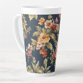 Italienisch Exquisite Schönes Blumenmuster Milchtasse (Linke Ecke)