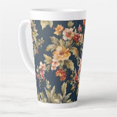 Italienisch Exquisite Schönes Blumenmuster Milchtasse (Linke Ecke)