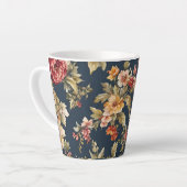 Italienisch Exquisite Schönes Blumenmuster Milchtasse (Linke Ecke)