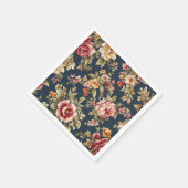 Italienisch Exquisite Schönes Blumenmuster Serviette (Ecke)