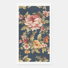 Italienisch Exquisite Schönes Blumenmuster Serviette