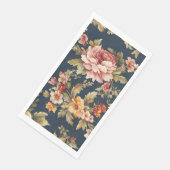 Italienisch Exquisite Schönes Blumenmuster Serviette (Ecke)