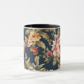Italienisch Exquisite Schönes Blumenmuster Tasse (Zentrum)