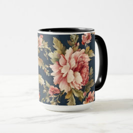 Italienisch Exquisite Schönes Blumenmuster Tasse