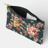 Italienisch Exquisite Schönes Blumenmuster Zubehörtasche (Offen)