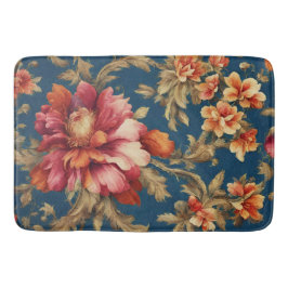 Italienisch Exquisite Vintag Grande Blume Badematte