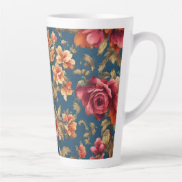 Italienisch Exquisite Vintag Grande Blume Milchtasse