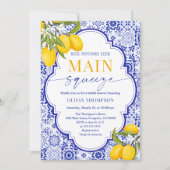 Italienisch fand sie ihr Haupt-Squeeze-Brautparty Einladung (Vorderseite)