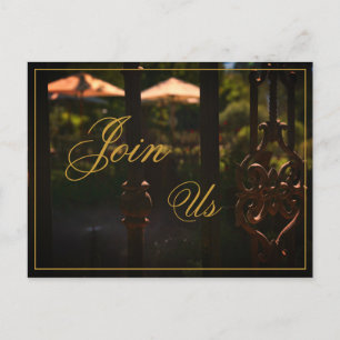 Italienisch Feel Cast Eisen Villa Postcard Postkarte