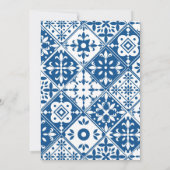 Italienisch Finden Sie die Bingo Birthday Game Kar Einladung (Rückseite)