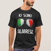 Italienisch Funny Italy Slang Italia Pun Io Sono C T-Shirt (Vorderseite)