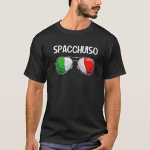 Italienisch Funny Italy Slang Italia Pun Spacchuis T-Shirt