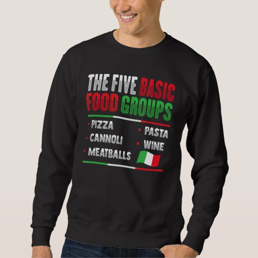 Italienisch für Italien 1 Sweatshirt (Vorderseite)