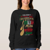 Italienisch für Italien Sweatshirt (Vorderseite)