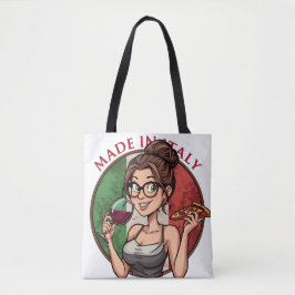 Italienisch gestaltete Tragetasche Tasche