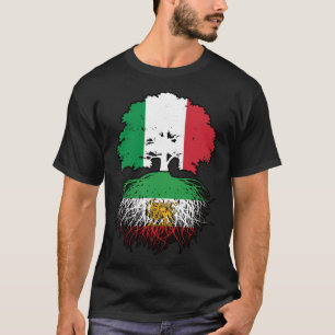 Italienisch gewachsene iranische Wurzeln Löwe und T-Shirt