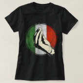 Italienisch Gif Funny Italien T-Shirt (Design vorne)