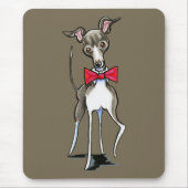 Italienisch Greyhound Antonio Mousepad (Vorne)