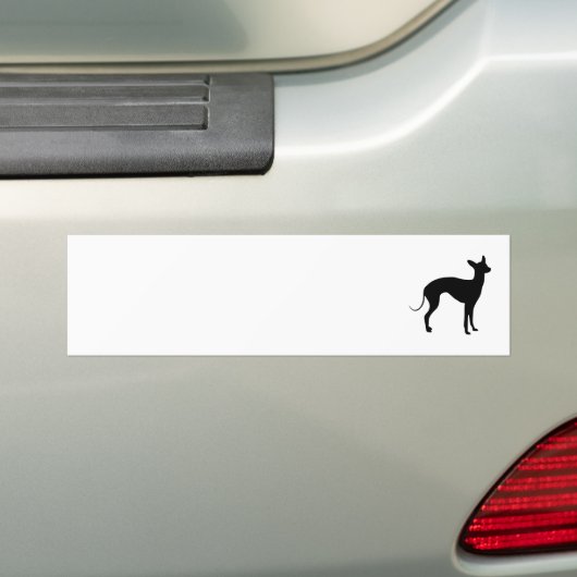 Italienisch Greyhound Autoaufkleber (Auf Auto)