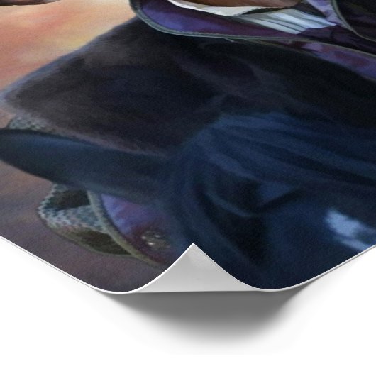 Italienisch Greyhound Canvas Print Poster (Ecke)