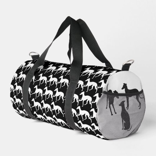 Italienisch Greyhound Duffle Bag (Rechte Ecke)