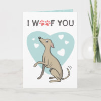 Italienisch Greyhound Fawn Iggy Niedlich Cartoon D