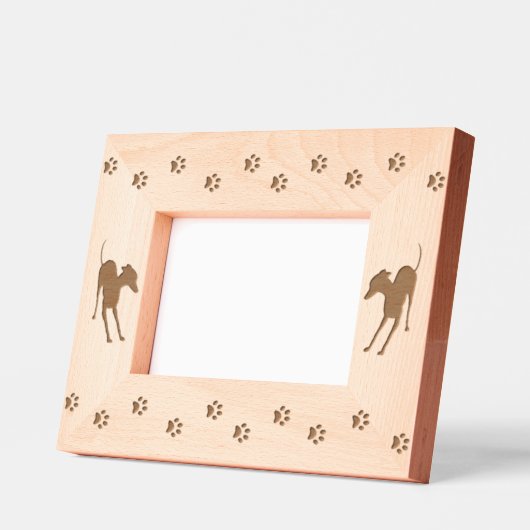 Italienisch Greyhound Geätzte Rahmen (Links)