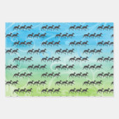 Italienisch Greyhound Geschenkpapier Set (Vorderseite 3)