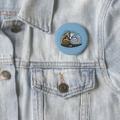 Italienisch Greyhound Huddle Button (Beispiel)