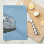 Italienisch Greyhound Huddle Geschirrtuch (Viertel Falte)