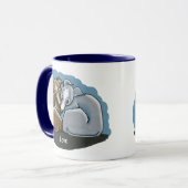 Italienisch Greyhound Huddle Tasse (Vorderseite Links)