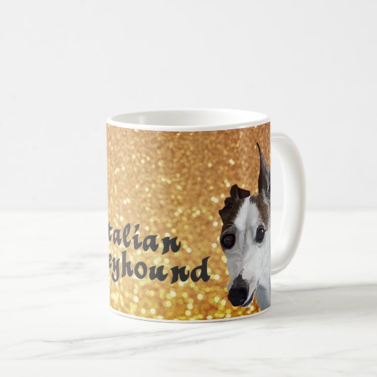 Italienisch Greyhound Kaffeetasse (VorderseiteRechts)