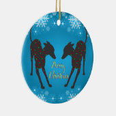 Italienisch Greyhound Keramik Ornament (Rechts)