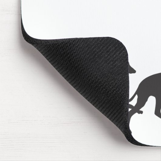 Italienisch Greyhound Mousepad (Ecke)