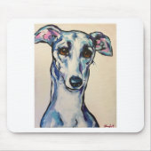 Italienisch Greyhound Mousepad (Vorne)