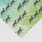 Italienisch Greyhound Seidenpapier (Detail)