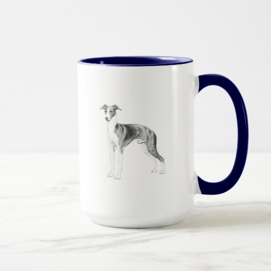 Italienisch Greyhound Tasse (Rechts)