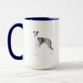 Italienisch Greyhound Tasse (Links)
