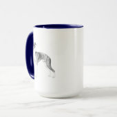 Italienisch Greyhound Tasse (Vorderseite Links)