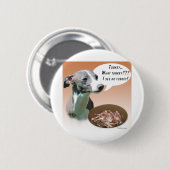 Italienisch Greyhound Türkei Button (Vorne & Hinten)