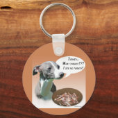 Italienisch Greyhound Türkei Schlüsselanhänger (Rückseite)