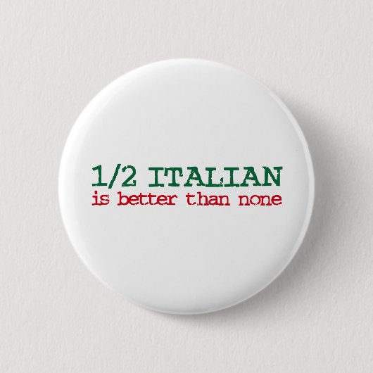 Italienisch halb button (Vorderseite)