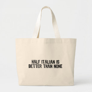 Italienisch halb jumbo stoffbeutel