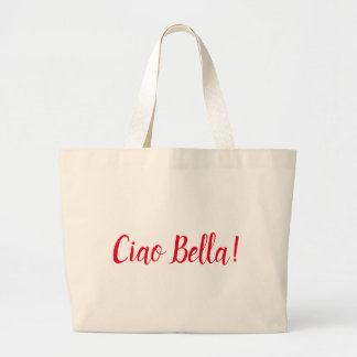 Italienisch Hallo Beautiful Jumbo Tote Bag Jumbo Stoffbeutel