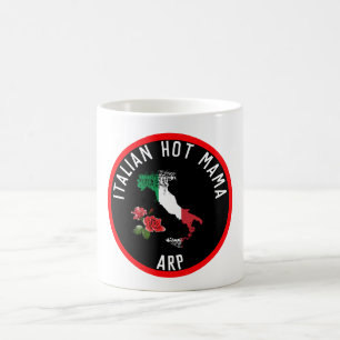 *~* Italienisch Hot MAMA Italien Karte Italien Kaffeetasse